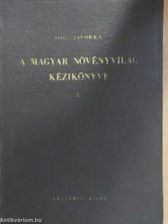 A magyar növényvilág kézikönyve I. (töredék)