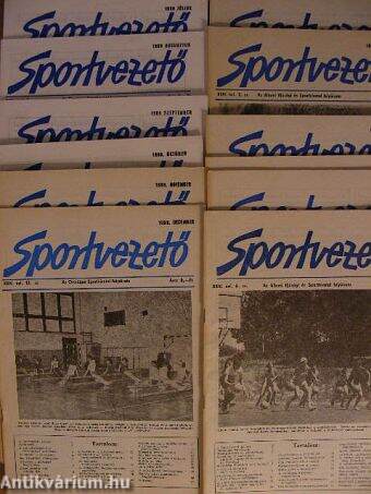 Sportvezető 1989. január-december