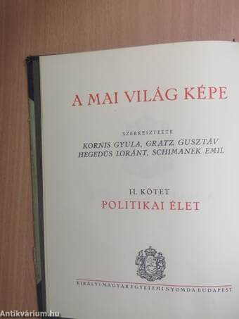 A mai világ képe II.