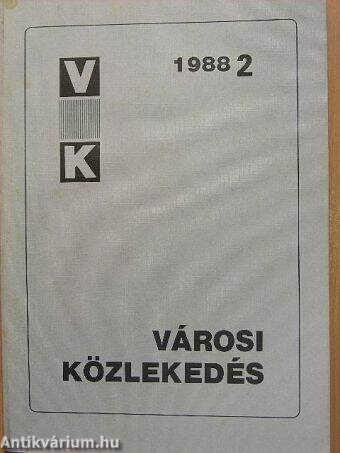 Városi közlekedés 1988. április