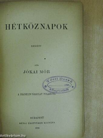 Hétköznapok