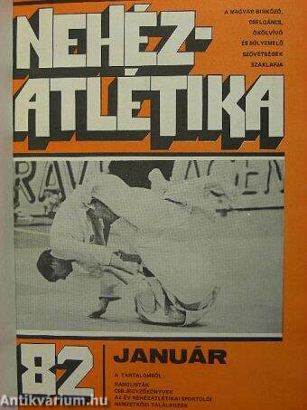 Nehézatlétika 1982. január-december