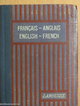 Dictionnaire Francais-Anglais/English-French dictionary