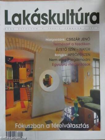 Lakáskultúra 2000. feburár