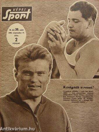 Képes Sport 1962. szeptember 18.