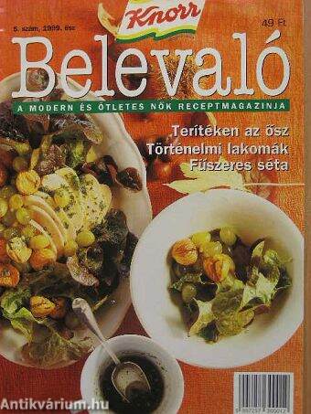 Knorr Belevaló receptmagazin 1999. ősz