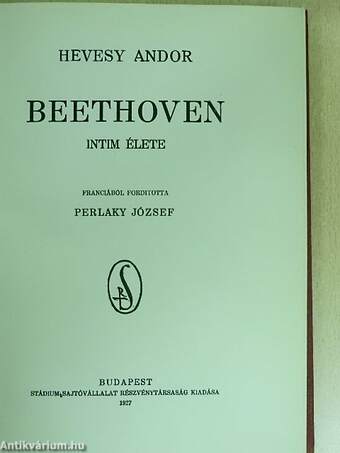 Beethoven intim élete