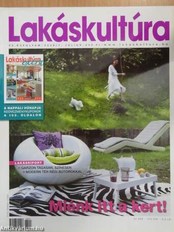 Lakáskultúra 2008. július