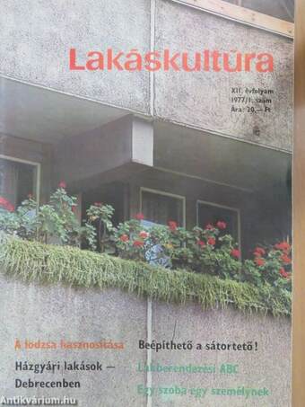 Lakáskultúra 1977/1.