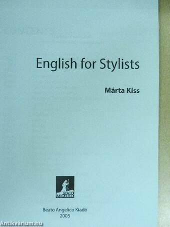 English for Stylists