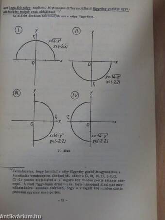 Közönséges differenciálegyenletek I.