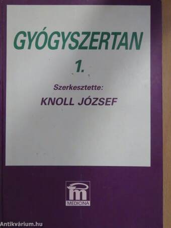 Gyógyszertan 1. (töredék)