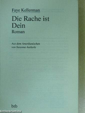 Die Rache ist Dein