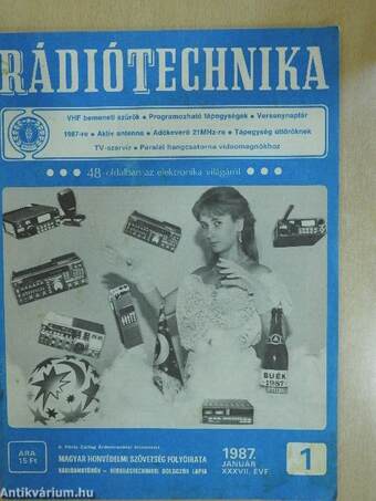 Rádiótechnika 1987. (nem teljes évfolyam)