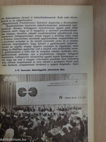 Képes Kálvin Kalendárium 1973