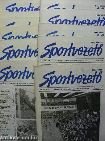 Sportvezető 1985. (nem teljes évfolyam)