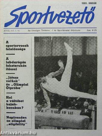 Sportvezető 1983. (nem teljes évfolyam)