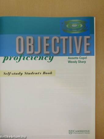 Objective proficiency - Self-study Student's Book