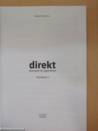 Direkt 1. - Kursbuch/Arbeitsbuch