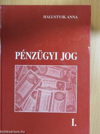 Pénzügyi jog I.