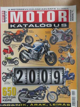 Motor katalógus 2009.