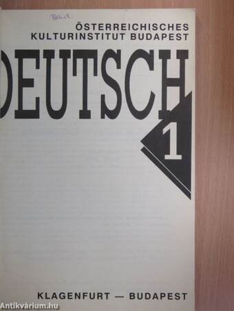 Deutsch 1.