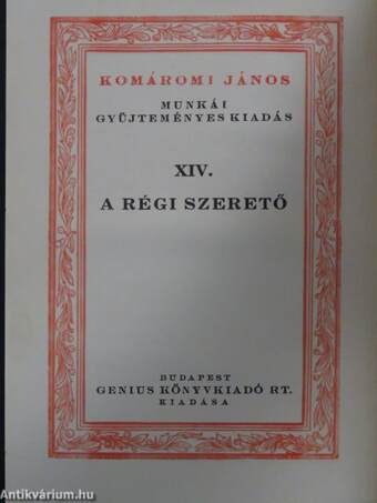 A régi szerető I-II.