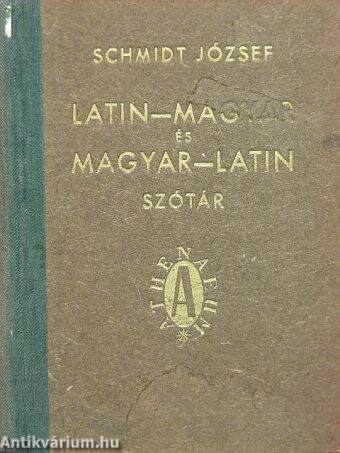 Latin-Magyar és Magyar-Latin zsebszótár