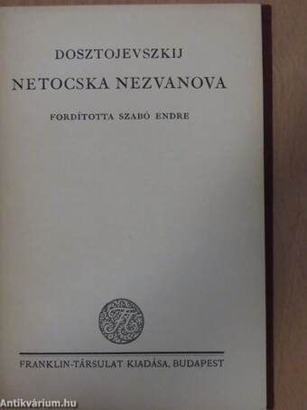 Netocska Nezvanova