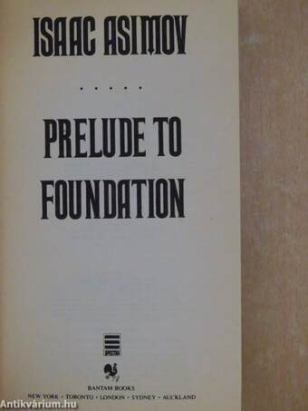 Prelude to Foundation