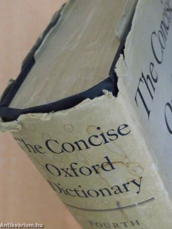 The Concise Oxford Dictionary of Current English