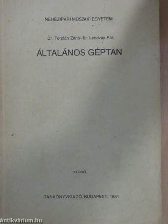 Általános géptan