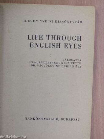 Life through english eyes