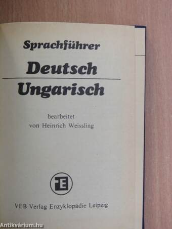 Sprachführer Deutsch-Ungarisch