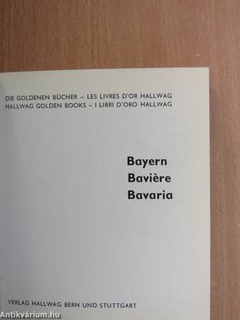 Bayern/Baviére/Bavaria