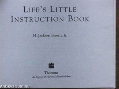 Life's Little Instruction Book