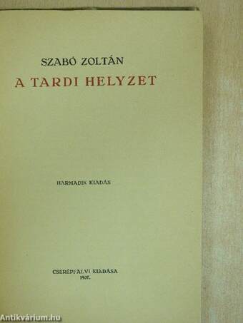 A tardi helyzet