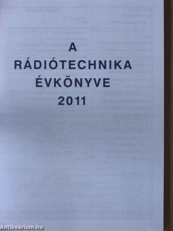 A Rádiótechnika évkönyve 2011