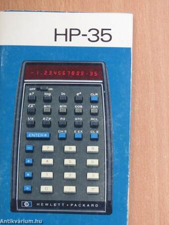 HP-35 operating manual
