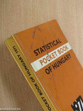 Statistical Pocket Book of Hungary 1971