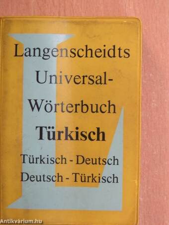 Langenscheidts Universal-Wörterbuch Türkisch