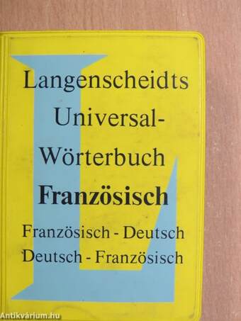 Langenscheidts Universal-Wörterbuch Französisch