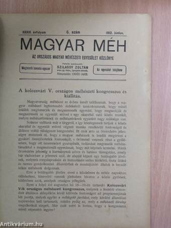 Magyar Méh 1912. június