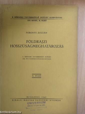 Földrajzi hosszúságmeghatározás