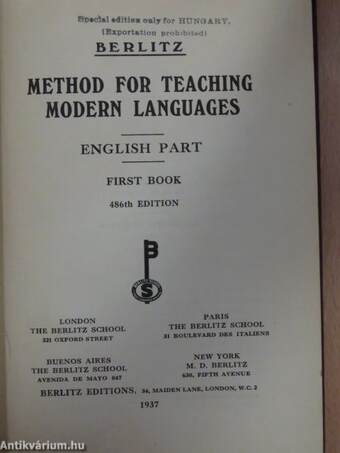 Method for Teaching Modern Languages I.