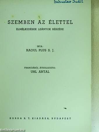 Szemben az élettel