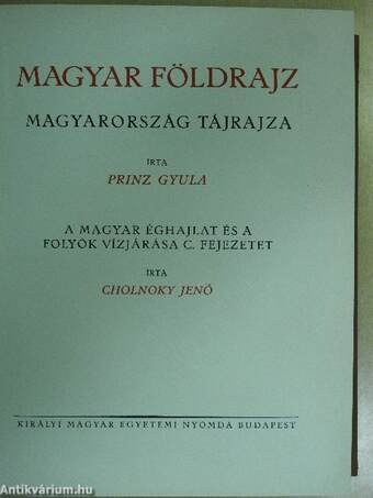 Magyar föld, magyar faj I-IV.