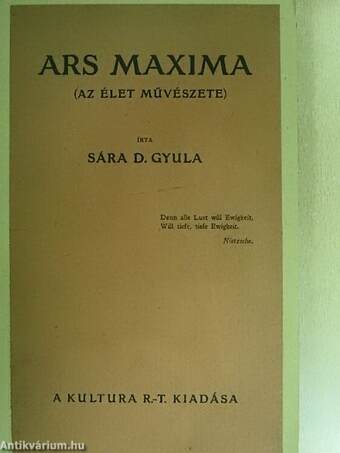 Ars Maxima