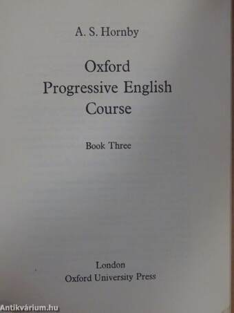 Oxford Progressive English Course Book 3