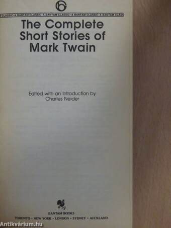 The Complete Short Stories of Mark Twain